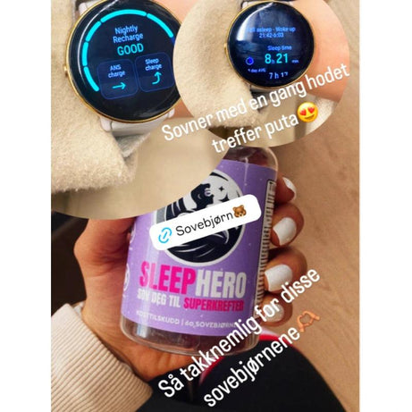 Sovebjørner 60 stk (2 mnd) - Sleephero